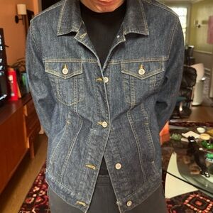 Eddie Bauer XL Blue Denim Jacket